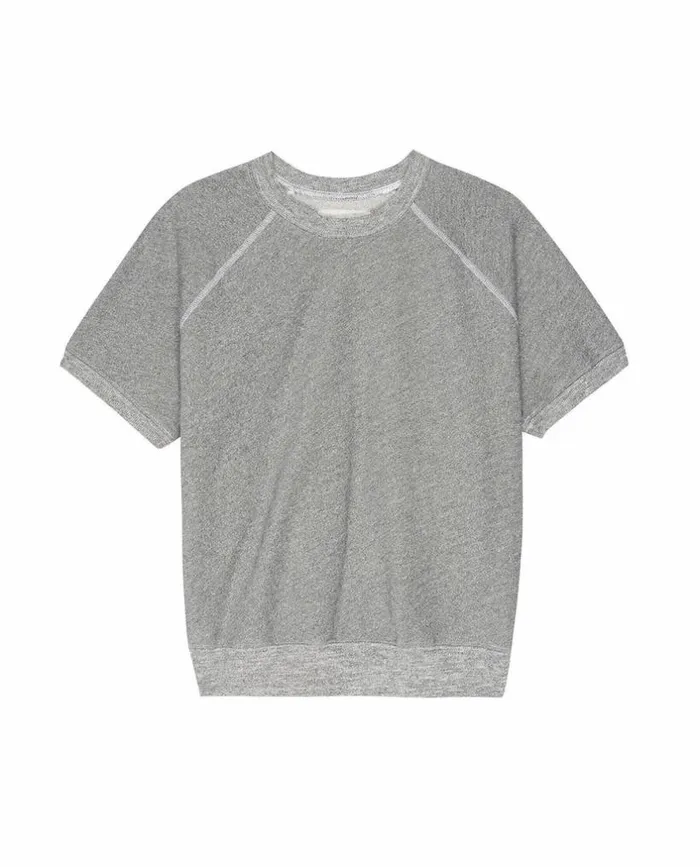 Tees and Sweats The Great The Short Sleeve Sweatshirt
