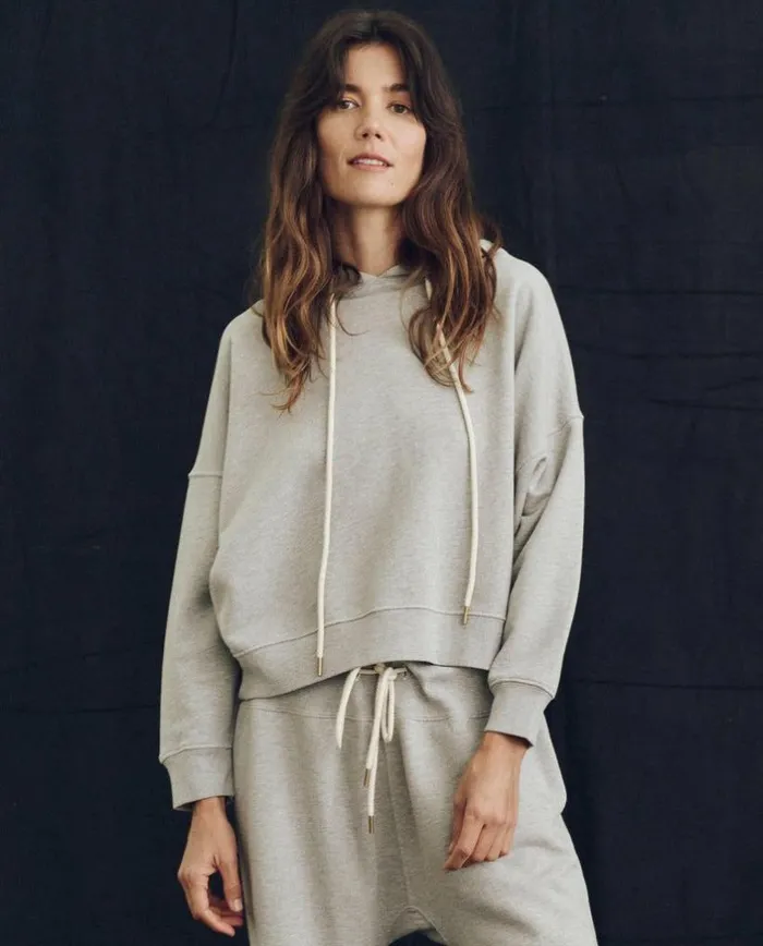 Tees and Sweats The Great The Teammate Hoodie Lofty Heather Grey