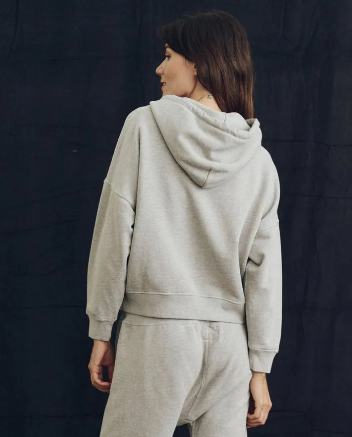 Tees and Sweats The Great The Teammate Hoodie Lofty Heather Grey
