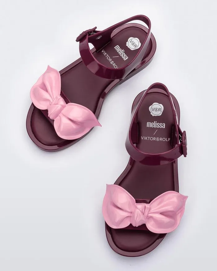 Tie Mar Sandal Redpink Women Melissa Sandals
