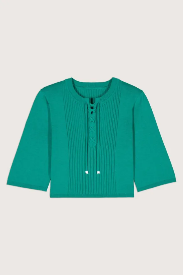 TolimShortSleeve Sweater Clothing Baandsh Sweaters and Cardigans