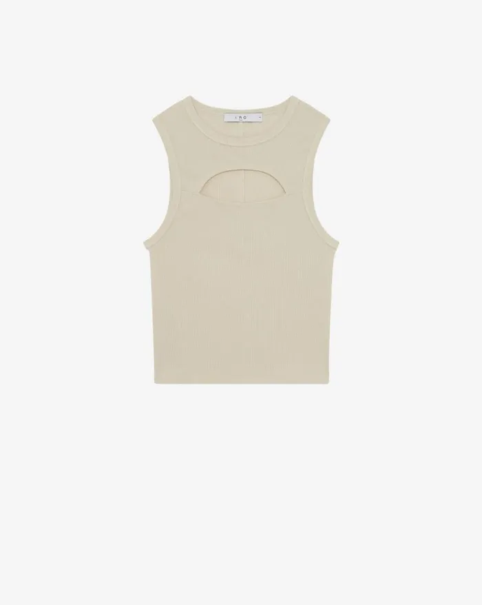 Tops and Shirts Women IRO PINA CUTOUT TANK TOP
