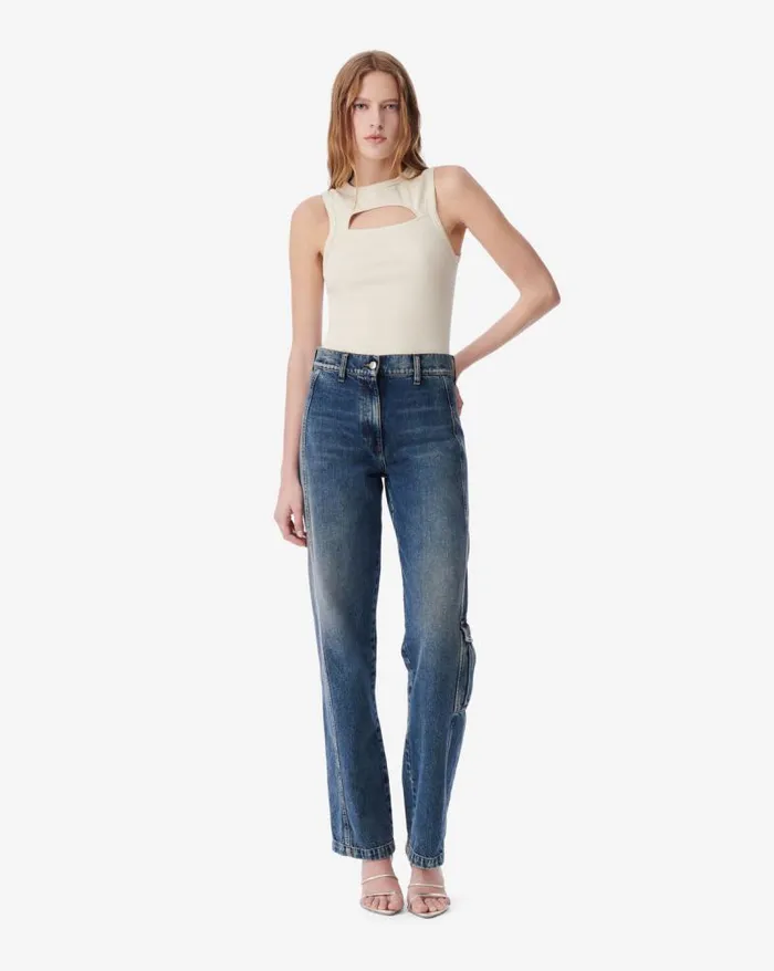 Tops and Shirts Women IRO PINA CUTOUT TANK TOP
