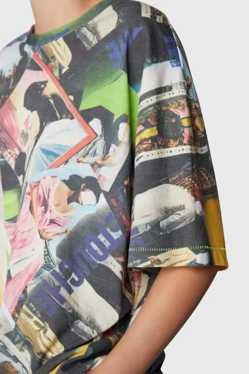 Tops WomenMen Gallery Dept RETOUCHE UNISEX BOXY TEE Retouche Print