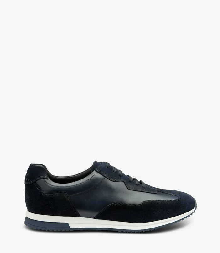 Trainers and Sneakers Linford Navy Loake Men