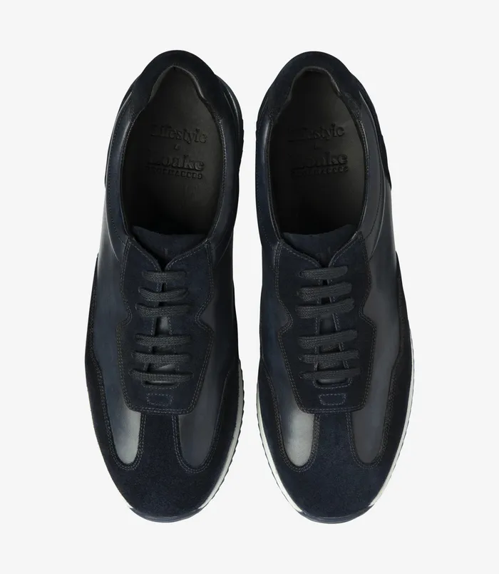 Trainers and Sneakers Linford Navy Loake Men Trainers and Sneakers Linford Navy Loake Men