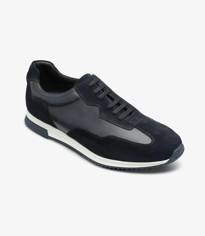 Trainers and Sneakers Linford Navy Loake Men Trainers and Sneakers Linford Navy Loake Men