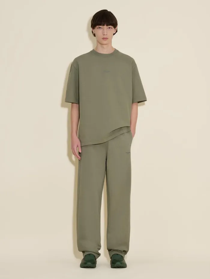 Trousers and Shorts Men Holzweiler M Lagoon Oslo Trousers Dk Green