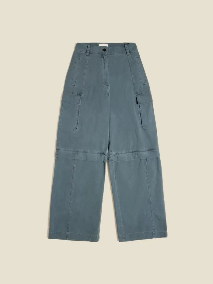 Trousers and Shorts Women Holzweiler Gorti Trousers Blue
