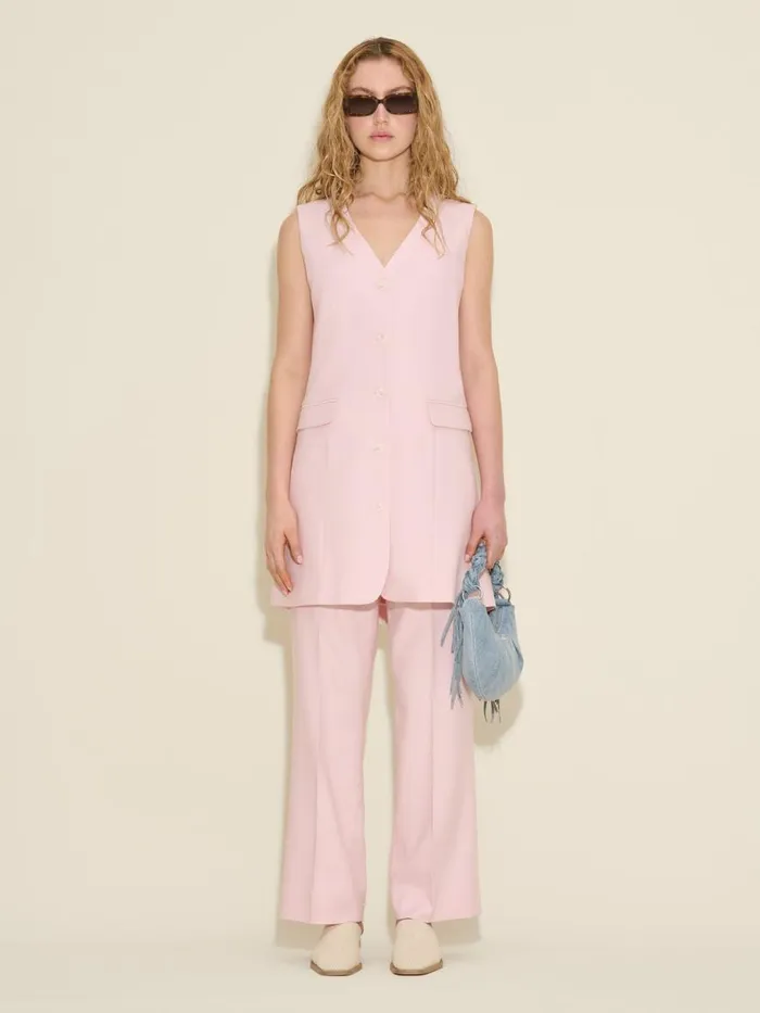 Trousers and Shorts Women Holzweiler Nosabi Trousers Lt Pink