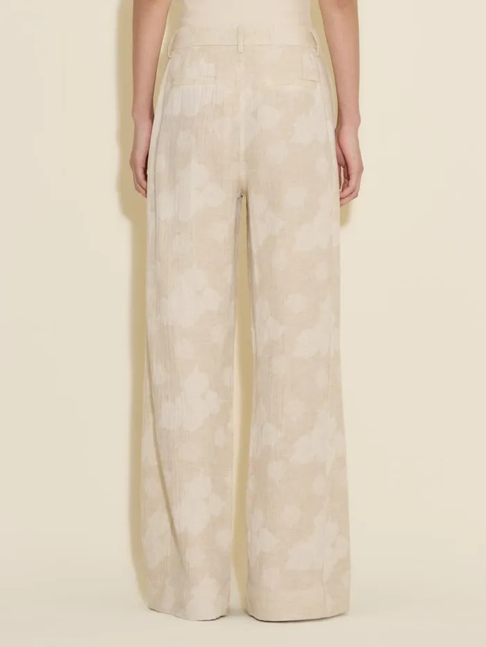 Trousers and Shorts Women Holzweiler Vidda Jacquard Trousers Ecru Mix
