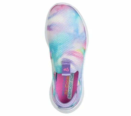 Ultra Flex 308211 Ombre Envy Lavender Multi Kids SKECHERS Big Kids UK Sizes 36