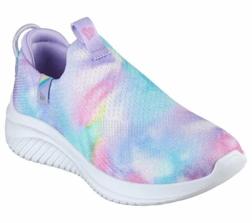 Ultra Flex 308211 Ombre Envy Lavender Multi Kids SKECHERS Big Kids UK Sizes 36
