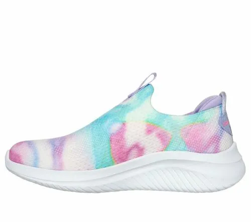 Ultra Flex 308211 Ombre Envy Lavender Multi Kids SKECHERS Big Kids UK Sizes 36