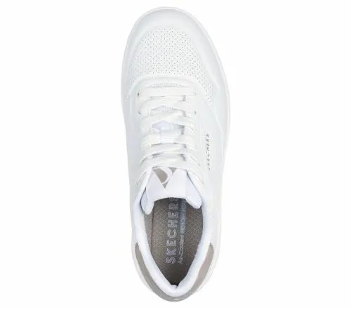 Uno Court 8211 Fast Break White Women SKECHERS Lace Up