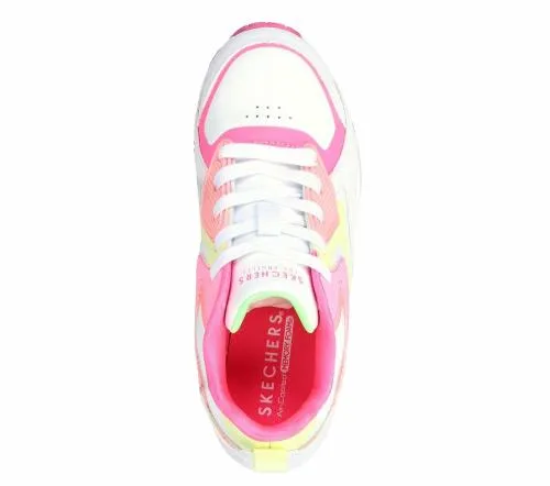 Uno Gen1 8211 Color Surge White Multi Kids SKECHERS Kids UK Sizes 9525