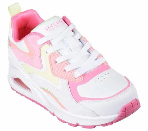Uno Gen1 8211 Color Surge White Multi Kids SKECHERS Kids UK Sizes 9525