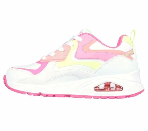 Uno Gen1 8211 Color Surge White Multi Kids SKECHERS Kids UK Sizes 9525