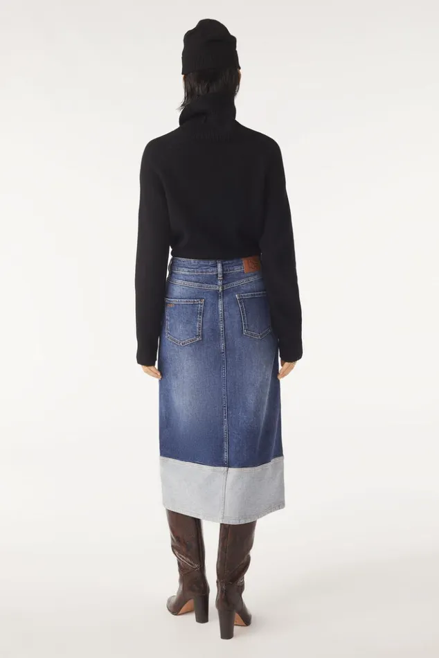VickyLong Skirt Clothing Baandsh Skirts and Shorts