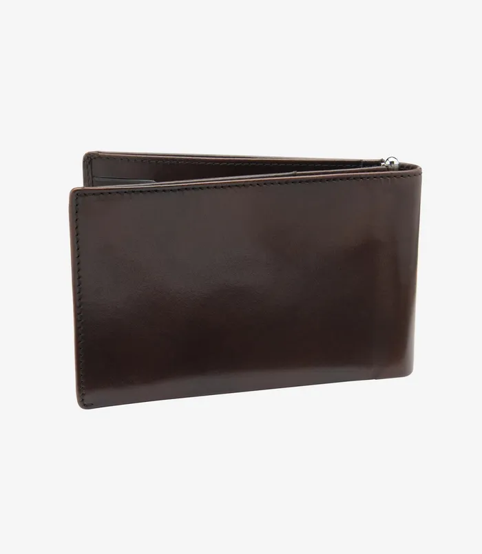 Wallets Card Holders Men Luxury Travel Wallet Dark Brown Loake