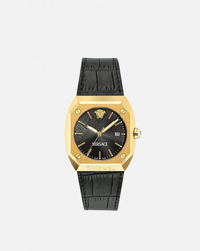 Watches Men Versace Antares Watch Blackgold