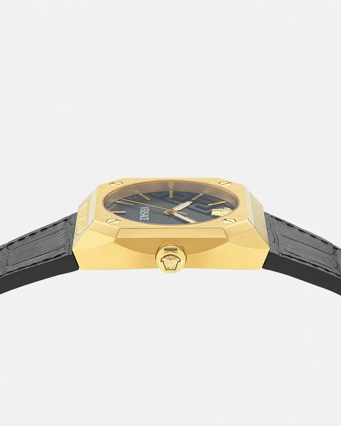 Watches Men Versace Antares Watch Blackgold