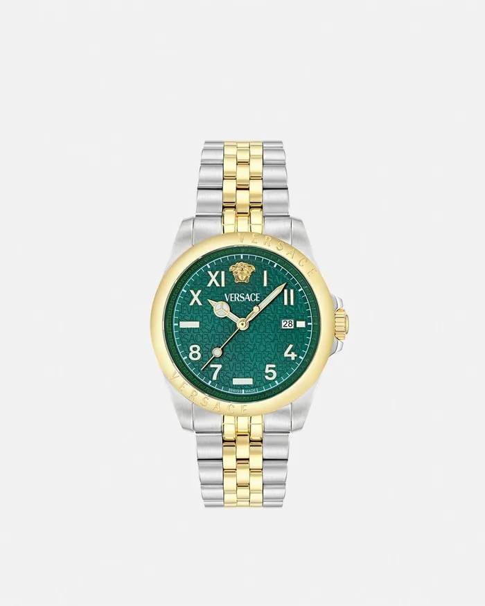 Watches Men Versace Anteo Watch Silvergold