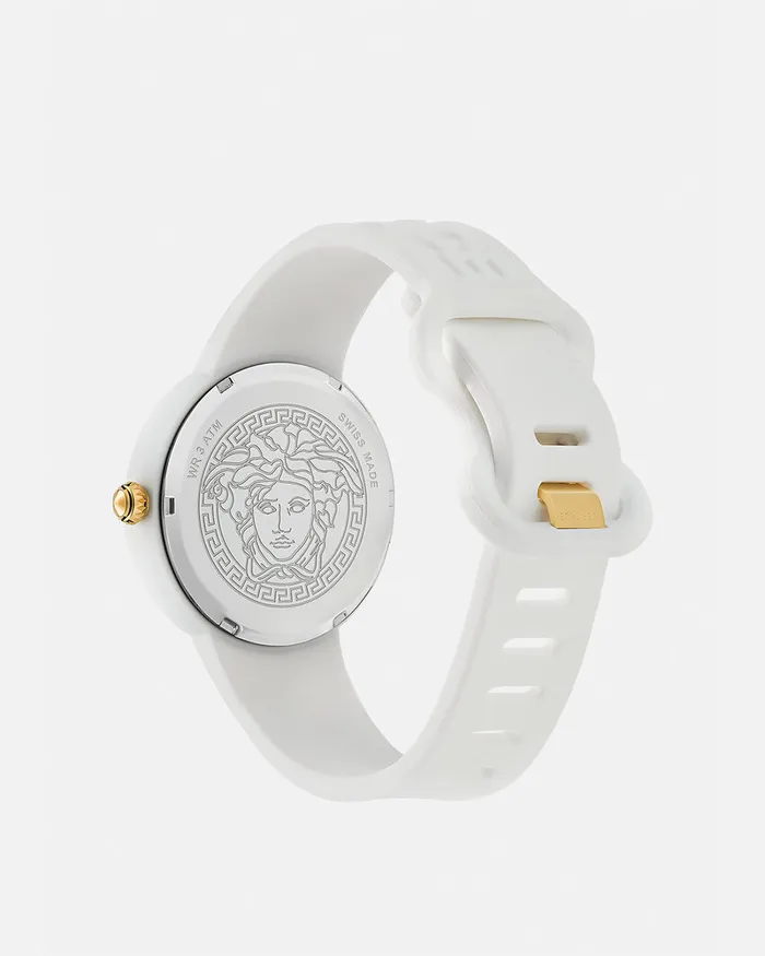 Watches WomenMen Versace Medusa Pop Watch White