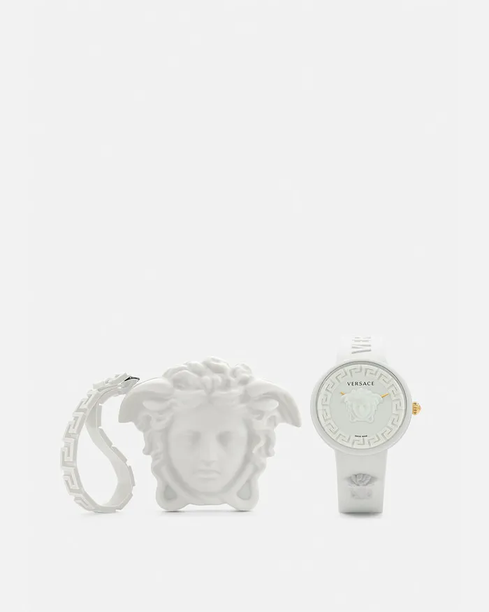 Watches WomenMen Versace Medusa Pop Watch White