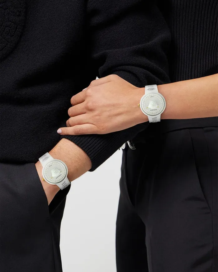 Watches WomenMen Versace Medusa Pop Watch White