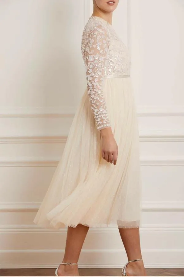 WeddingWomen Needle and Thread Tempest Bodice Ballerina Dress Champagne WeddingWomen Needle and Thread Tempest Bodice Ballerina Dress Champagne