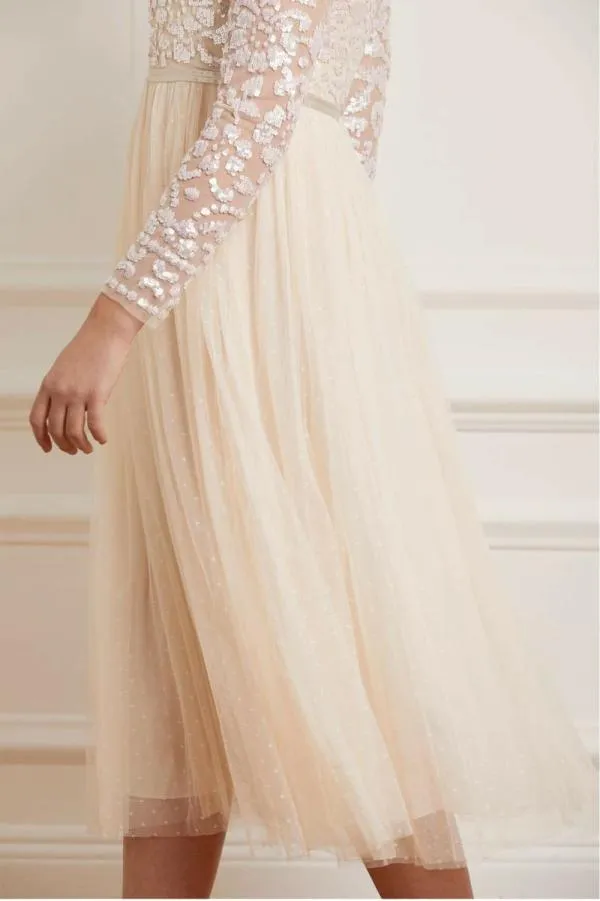 WeddingWomen Needle and Thread Tempest Bodice Ballerina Dress Champagne WeddingWomen Needle and Thread Tempest Bodice Ballerina Dress Champagne