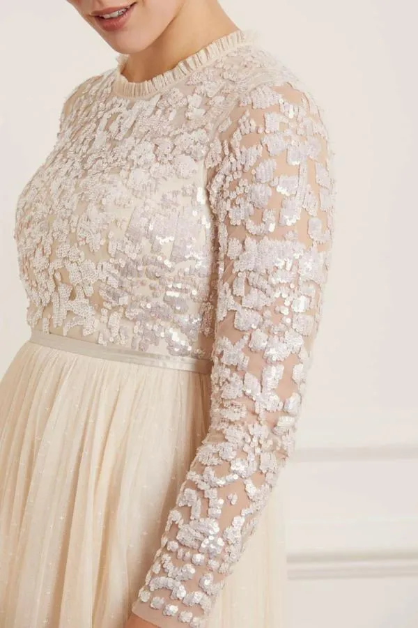 WeddingWomen Needle and Thread Tempest Bodice Ballerina Dress Champagne WeddingWomen Needle and Thread Tempest Bodice Ballerina Dress Champagne