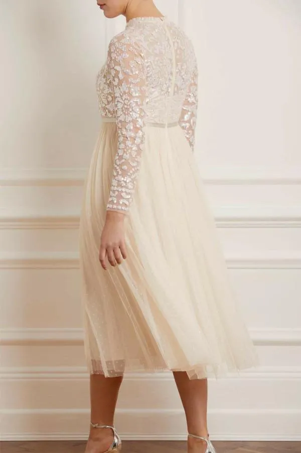 WeddingWomen Needle and Thread Tempest Bodice Ballerina Dress Champagne WeddingWomen Needle and Thread Tempest Bodice Ballerina Dress Champagne