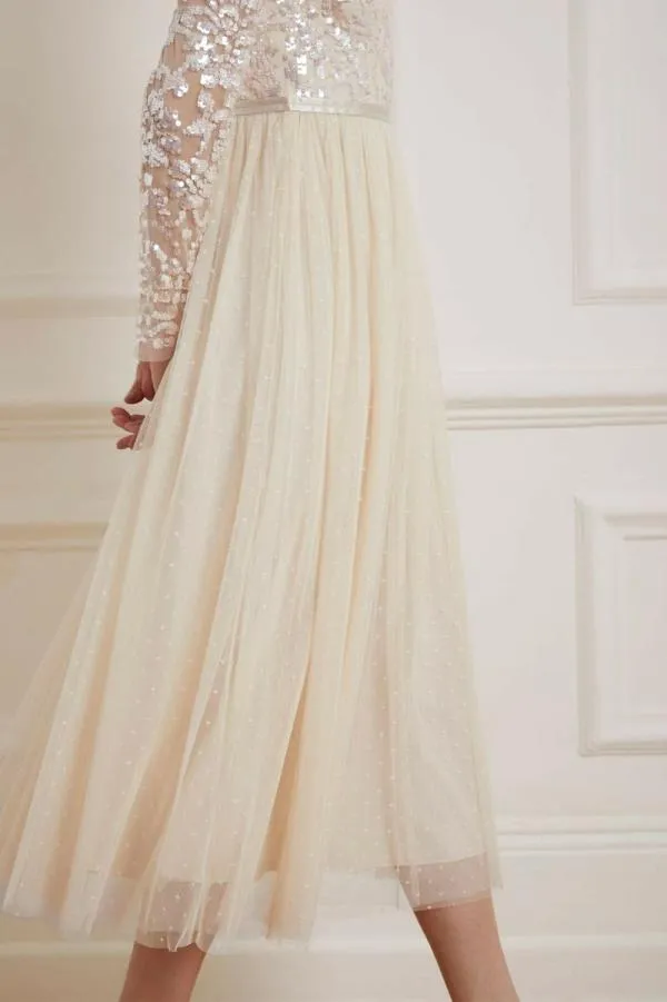 WeddingWomen Needle and Thread Tempest Bodice Ballerina Dress Champagne WeddingWomen Needle and Thread Tempest Bodice Ballerina Dress Champagne