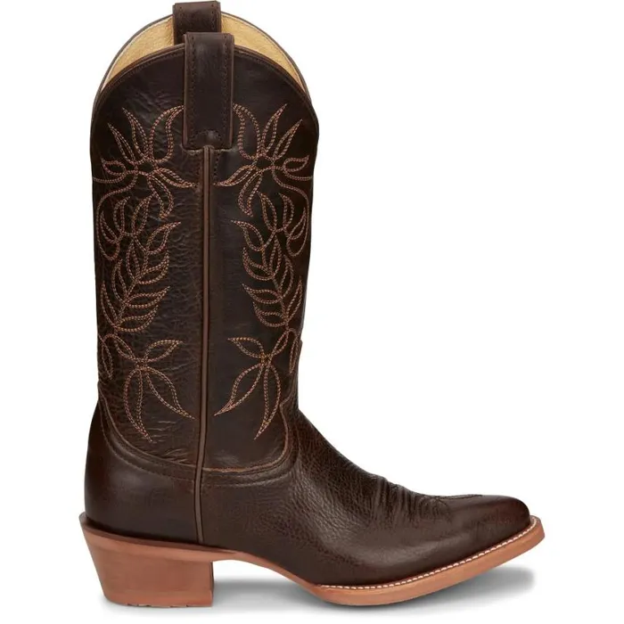 Western Women Justin Boots Rosey 12034 Western Boot Brown