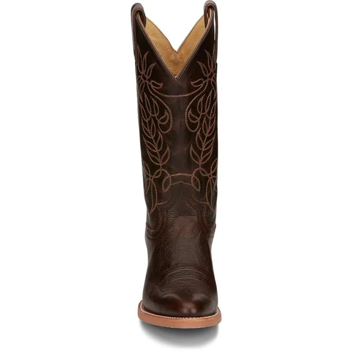 Western Women Justin Boots Rosey 12034 Western Boot Brown