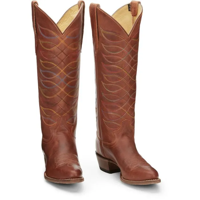 Western Women Justin Boots Whitley 15 WomenS Western Boot Rustic Amber 040orange041 Western Women Justin Boots Whitley 15 WomenS Western Boot Rustic Amber 040orange041