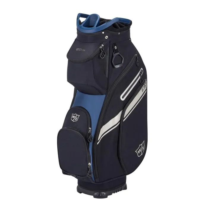 Wilson Golf Bags Sports Staff Exo II Cart Golf Bag Black and Teal