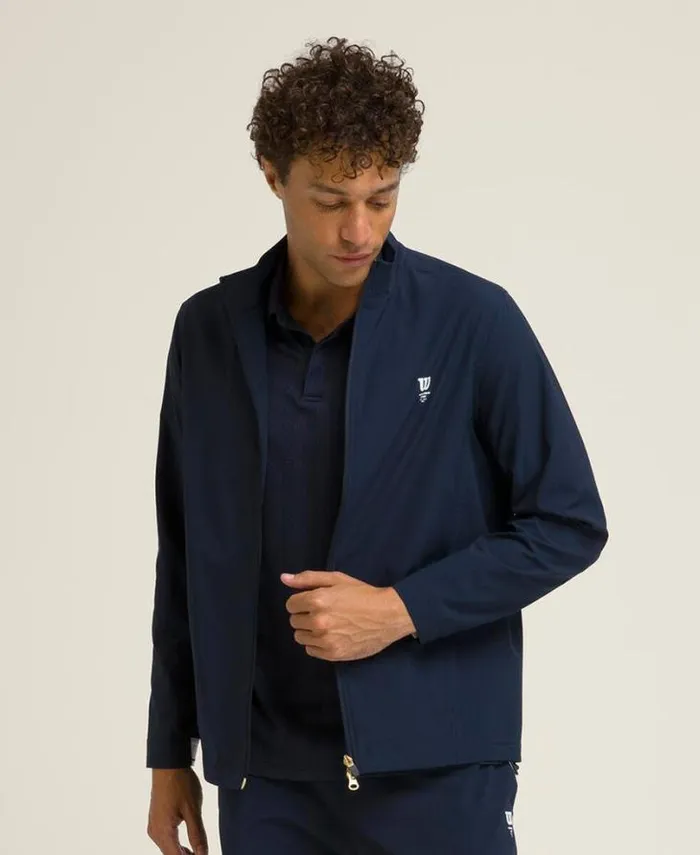 Wilson Outerwear Men Aston WarmUp Jacket 8211 Classic Navy