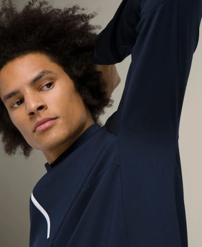 Wilson Outerwear Men Elevate Performance HalfZip 8211 Classic Navy