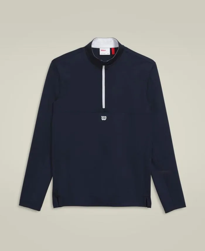 Wilson Outerwear Men Elevate Performance HalfZip 8211 Classic Navy