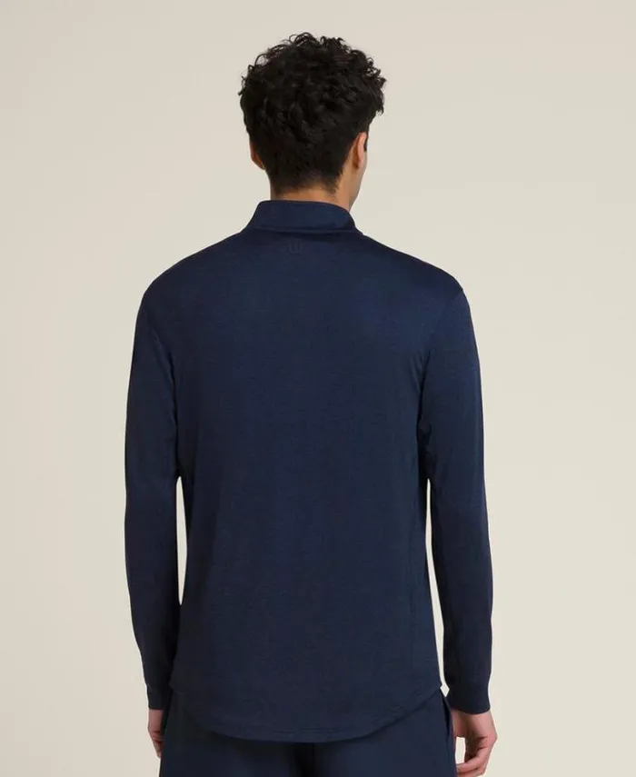 Wilson Outerwear Men Everyday Performance HalfZip 8211 Classic Navy