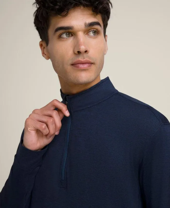 Wilson Outerwear Men Everyday Performance HalfZip 8211 Classic Navy