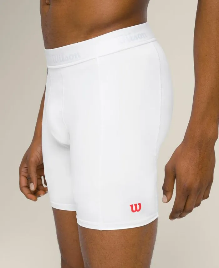 Wilson Shorts Men Compression Short 8211 Bright White Wilson Shorts Men Compression Short 8211 Bright White