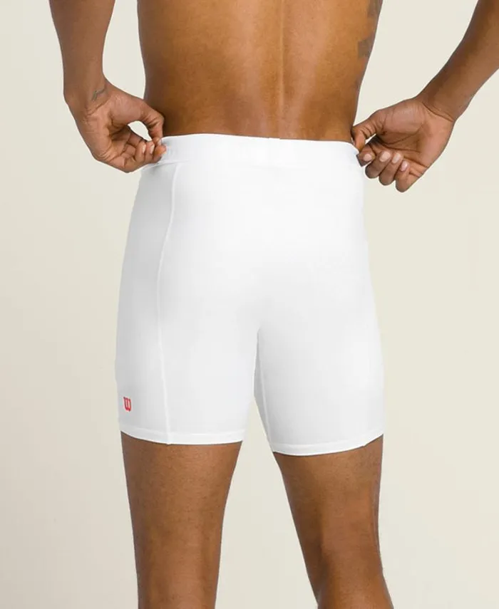 Wilson Shorts Men Compression Short 8211 Bright White Wilson Shorts Men Compression Short 8211 Bright White