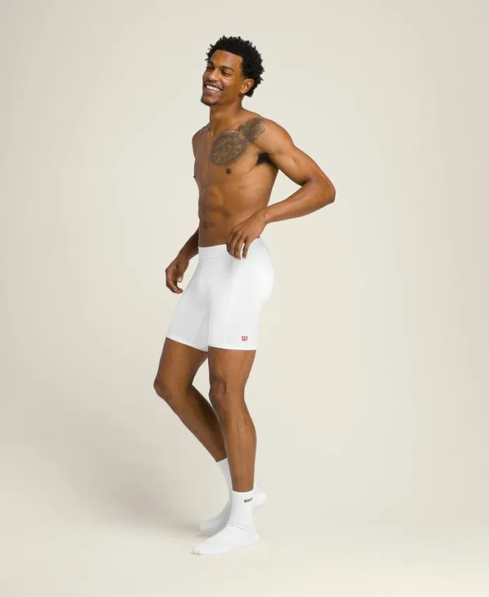 Wilson Shorts Men Compression Short 8211 Bright White Wilson Shorts Men Compression Short 8211 Bright White