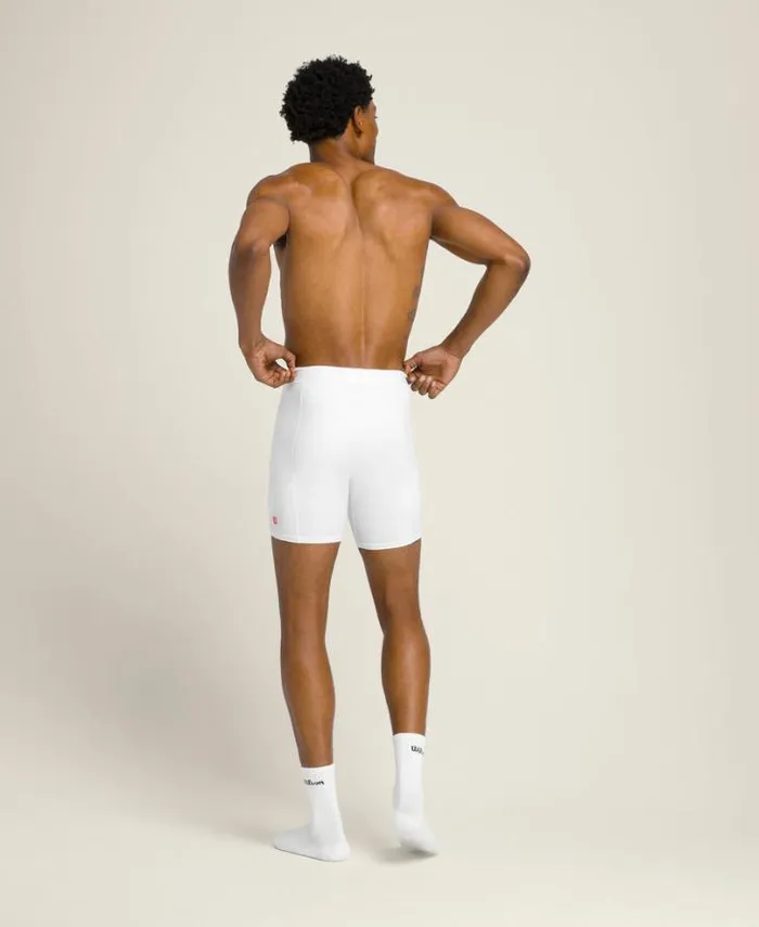 Wilson Shorts Men Compression Short 8211 Bright White Wilson Shorts Men Compression Short 8211 Bright White