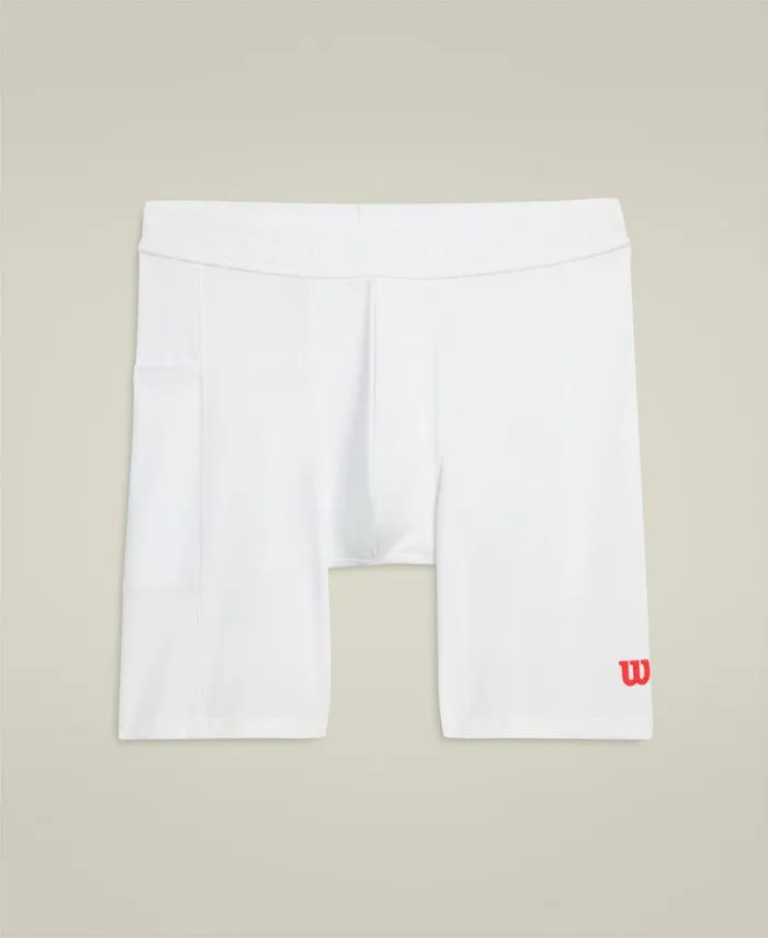 Wilson Shorts Men Compression Short 8211 Bright White Wilson Shorts Men Compression Short 8211 Bright White