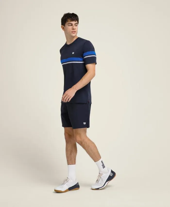 Wilson Tees Men All Seasons Striped Tee 8211 Classic Navy
